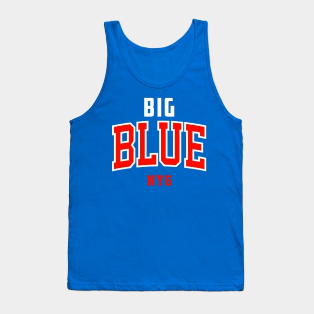 Big Blue New York Tank Top by funandgames